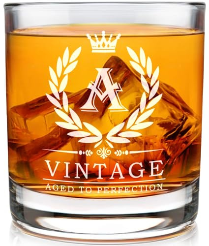 Old Fashioned Glasses Birthday Gifts for Men 11oz Personalized Whiskey Glass for Men Engraved Monogram Drinking Glass for Man Custom Bourbon Gift For Dad Who Have Everything