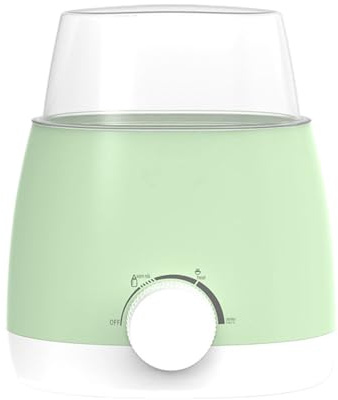 wueiooskj Biberon Portatile Riscaldatore di Latte per Neonati per Genitori occupati Biberon Portatile Comodo per sterilizzatore per la nutrizione del Bambino, Verde