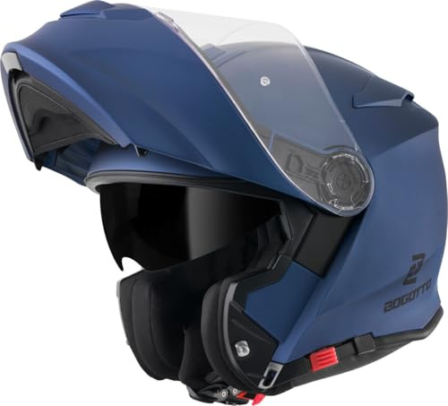Bogotto H271 Casco, BLU Opaco, M
