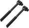2 Pieces Turntable Stylus Brush, Anti-Static Stylus Cleaner Vinyl Record Cleaning Brush Needles Carbon Fiber Vinyl Record Cleaner for Vinyls Records Needles Cleaning Dirt and Dust, Black