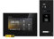 SCHUTZER Balter EVO 2-Draht Bus Video Türsprechanlage Komplettsystem mit 150° Weitwinkelkamera 2 Klingeltasten 7 Touchscreen-Monitor Interkom Nachtsicht-LEDs (Schwarz/Schwarz ohne Wi-Fi, 1 Monitor)