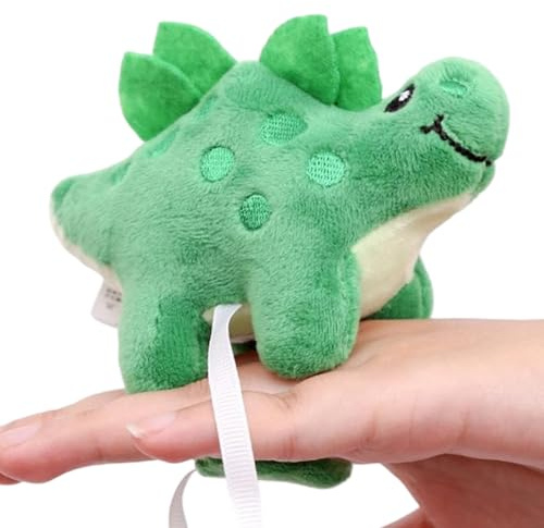 Peluche magnetico a spalla – 11 X 5 X 6 cm, dolce bambola a forma di dinosauro, morbido e divertente, adorabile calamita, peluche in tessuto da collezione | Personaggio regalo per bambini