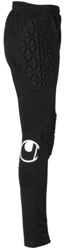 UHLSPORT - ESSENTIAL GOALKEEPER PANTS - Pantalon de gardien football - Protections ergonomiques - Cordon de serrage - noir