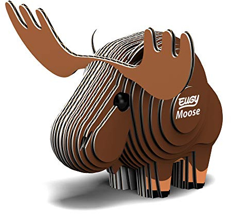 EUGY Moose Eco-Friendly 3D Paper Puzzle 042