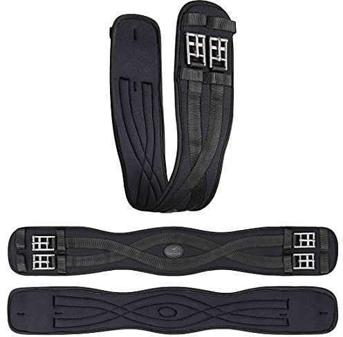 Equinate Kurzgurt Amigo mit Memory Foam anatomisch Sattelgurt Dressurgurt 60cm