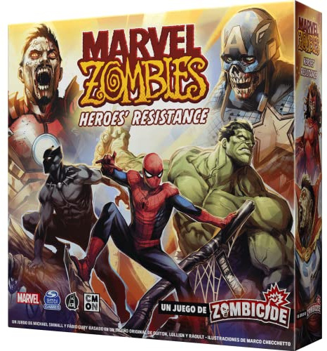 CMON | Marvel Zombies: Heroes' Resistance | Kooperativt brädspel i Zombie-apokalypsen | Från 14 år | 1–6 spelare | 60 Minuter per spel | Svenska
