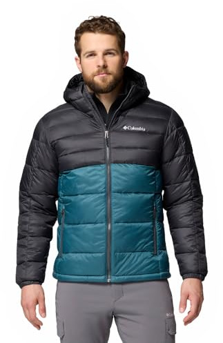 Columbia Buck Butte 2 - Chaqueta acolchada con capucha para hombre (paquete de 1)