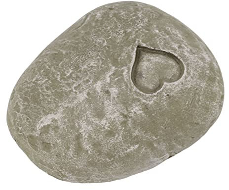 Akozon Pietra Commemorativa per Animali Domestici - Lapide in Resina con Incisione Personalizzata per Cani e Gatti - Design Realistico con Ciottoli per l'arredamento del Giardino