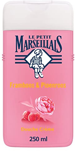 Le Petit Marseillais - Kollektion Entspannende Glücksmomente Framboise & Pivoine Douce Creme Extra Douch - Himbeere & Pfingstrose Duschgel 250ml (Framboise & Pivoine)