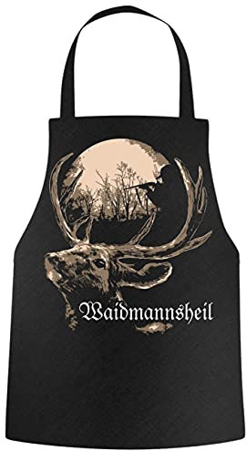 Spaß Kostet Grillschürze für Männer Sprüche Jäger Waidmannsheil