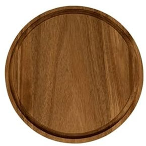 METRO Professional Tabla de servir, madera de acacia, diámetro 22.5 cm, redonda, para tapas, pizza, aperitivos, desayuno (diámetro 36 cm)