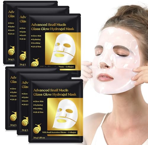 Masque Soin De La Peau, Auto - Soins, Rembourrage De Bas, Hydratation Profonde, Essentiels De Voyage, Cadeaux Pour Femmes, Masque Pour Peau Sèche (Or Noir)