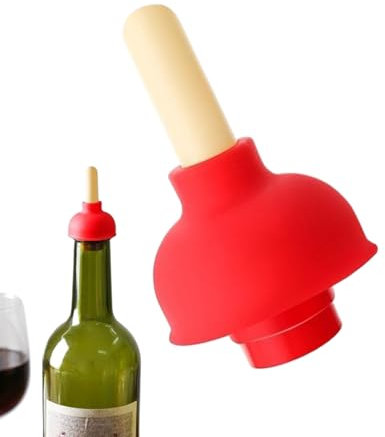 Tapones De Sellador De Botella - Tapones De Vino A Prueba De Bebidas Enrojecibles, Ahorro De Bebidas Espumosas, Herramienta De Cierre De Vacío De Silicona | Reemplazo Para Bar De