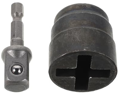 POPETPOP Llave de Tubo para Gato de Coche Diseño Cruzado de Acero al Carbono, Herramienta para Neumáticos y Ruedas en Emergencias