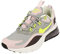 Nike Air Max 270 React (Gs) Laufschuh, Mehrfarbig Particle Grey Lemon Venom Iced Lilac Off Noir, 38 EU