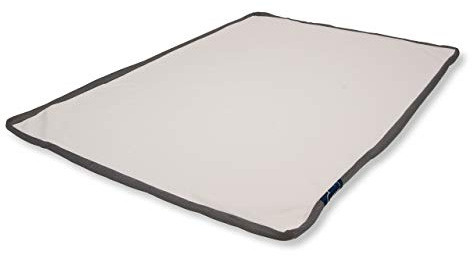 Genius eazzzy Topperbezug mit Reißverschluss für Topper Matratzentopper, waschbar atmungsaktiv 140 x 200 x 7 cm