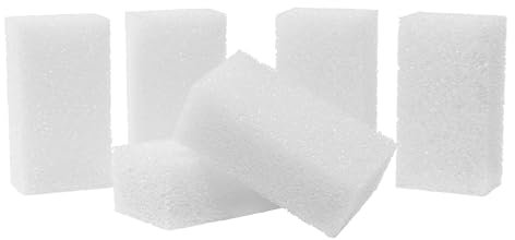 myglanz® Universal Putzstein Spezial Schwamm/Schwämme 6er Pack (weiß)