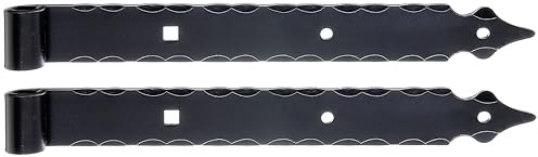 Alberts 846114 Cinta de persiana, en diferentes versiones, negra, rollo Ø16 mm, tamaño 400 x 45 mm, Juego de 2