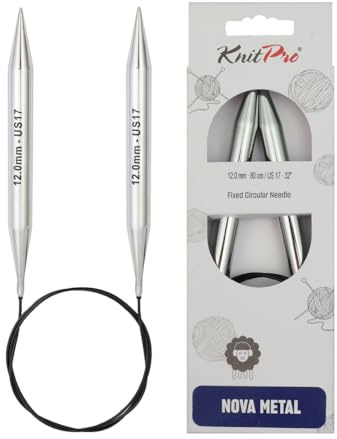 KnitPro Nova Fixed Circular Needles 16 (40cm) | 12.00mm