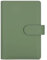 Frogetu A5 Binder,Ringbuch A5 Nachfüllbar Budget Binder,A5 Ringbuch Kunstleder, 6 Loch A5 Ringbuch Abdeckung, Organizer A5 Für Büro Schule Und Reisearbeit(Innenpapier Nicht Enthalten) (Olivgrün)