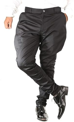 Kneepatch for Men Jodhpur Polo Breeches Pants Black