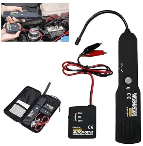 Digital Car Circuit Scanner Diagnostic Tool, Automotive Circuit Tester Wire Short Circuit Finder DC 42V Circuit Breaker Tracker Short And Open Finder Detector Probe Car Diagnostic Tools