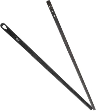 WEKAMOS 2 Pezzi Aghi Cucito Pelle in Acciaio Leggero e Durevole per Lavori Artigianali Cuoio con Aghi Doppia e Singola Punta Strumenti Versatili per Cuciture di Pelle e Te