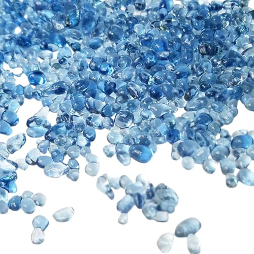 Limtula Perles de gravier en verre de 3 à 4 à 6 mm pour la sécurité et les aquariums, perles de base pour la santé des poissons et des plantes, décoration d'aquariums