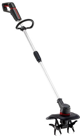 AL-KO sladdlös jordhacka TLD 1820, 20 cm arbetsbredd, 70 mm arbetsdjup, 4 x 4 metallkniv, batteri och laddare ingår inte