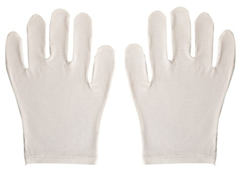 Jasmine Silk Ultmate - Guanti idratanti in bambù, per adulti, per eczema, taglia unica, unisex