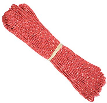 Paracord Planet 1.8mm Fluorescent Reflective Guyline Tent Rope Cord Camping Paracord