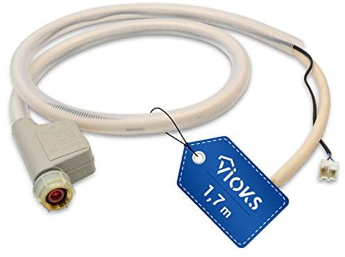 VIOKS Aquastop Schlauch Spülmaschine 1,7m Ersatz für Aqua Stop Zulaufschlauch Bosch 299756 00299756 Bitron Type 902 - Aquastop für Geschirrspüler Bosch Siemens Neff Constructa Balay