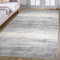 oKu-Tex Designer Teppich, Wohnzimmerteppich Mercur, weicher Webteppich grau meliert, modernes Design, 200 x 290 cm, Schadstofffrei nach Öko-Tex Standard 100