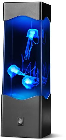 Faithorse Jellyfish Lamp Lava Lamp, Multi-Color Jellyfish Tank Aquarium Lamp for Kids Adults, Night Mood Light Jelly Fish Light Birthday Holiday Christmas Gifts for Kids and Adult