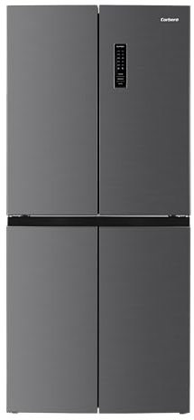 Corberó - Frigorífico 4 Puertas | CF4PH4823NFX | 63x79,5x180 | Capacidad 362L | Motor Inverter, No Frost, Display Puerta | Fresh Box, Crisper&Fresh Box Convertible | Estantes de Cristal |39 Db | Inox