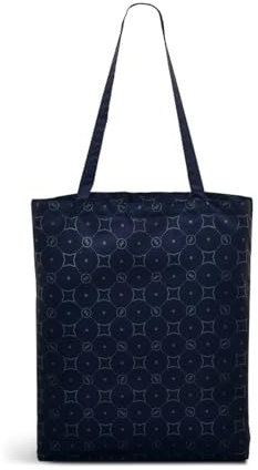 RADLEY London Womens Monogram Responsible Foldaway Shopper Tote Shoulder Bag in Ink Navy Blue