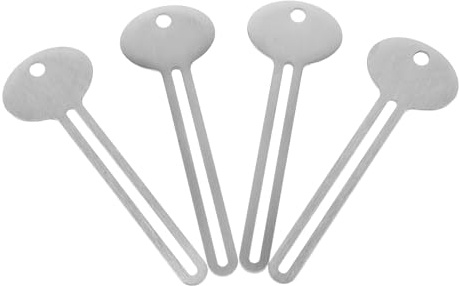 Hohopeti Spremitore di Pigmenti Metallici 4 Pezzi, Rullo Estrattore Tubi di Vernice in Metallo per Pittura Artistica, Strumento Manuale per Tubetti in Studio e Uso All’aperto