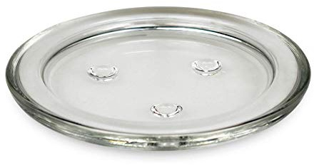 Kerzen-Untersetzer aus Glas