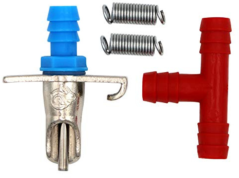 MACGOAL 20 Pack Automatic Rabbit Waterer Gravity Fed Rabbit Water Nipples