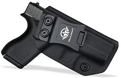 Kydex IWB Holster Pistola Softair Fondine Custom Fits: Glock 42 Concealed Carry - Pistol Case Inside Waistband Concealed Carry Holster Guns Accessories (Black, Right Hand Draw (IWB))