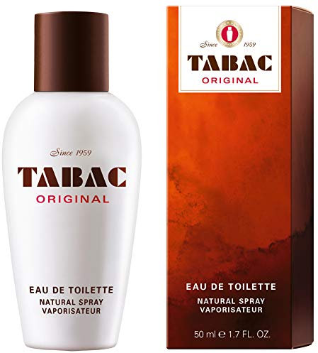 Tabac® Original I Eau de Toilette - Original Seit 1959 - männlich, markant und unverwechselbar - zeitloser Männerduft I 50ml Natural Spray Vaporisateur