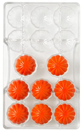 DECORA 0050157 Armonia Chocolate Praline Mould Diameter 33 x 15 H mm 14 Cavities