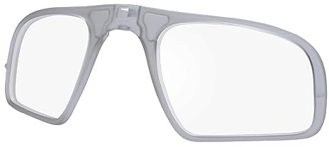 Saucer Inserto Clip-On | Inserto ottico Rx per Oakley OO9290Jaw-breaker | OO9270Jaw-breaker Asian Fit (AF) Occhiali da sole, Grigio, Taglia unica