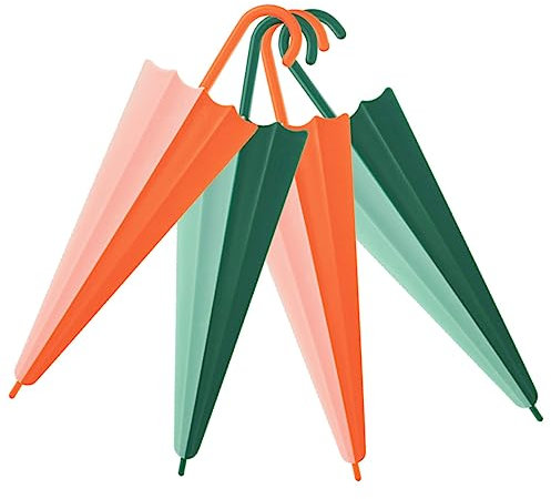 FRCOLOR 4piezas Limpiacristales Profesional Unidades Diseño De Paraguas Herramientas De Limpieza para Ducha y Baño