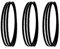 3 Stück Bandsägeblatt 1712 mm Bandsägeblätter 1712 0,35 mm 6 10 14TPI(14 TPI)