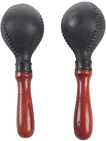 Rtxbvg Professionale Coppia Maracas Sonagli Martello Strumento Di Percussioni Giocattolo Musicale Per Bambini Gioco Di Festa Ktv