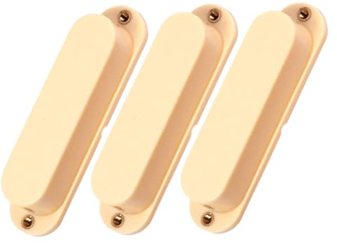 Kisangel 3piezas Tapa de Sellado Color Amarillo Guitarra Fundas Protectoras para Pastillas de Instrumento Musical para Práctica y Conciertos