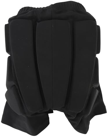 Topyond Pantalones Cortos de protección de Cadera para niños, Pantalones de Cadera de Esponja Engrosada, Pantalones Cortos Acolchados Protectores, Almohadillas Protectoras de (l)