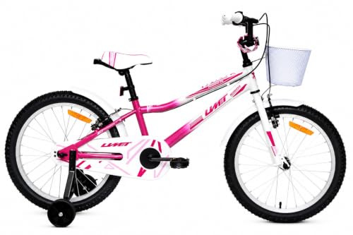 DEPORBIKES Bicicleta 20 Pulgadas niña | Bicicleta niña 6-9 años + Frenos V-Break + Estabilizadores + Cuadro Acero | Segura y Resistente