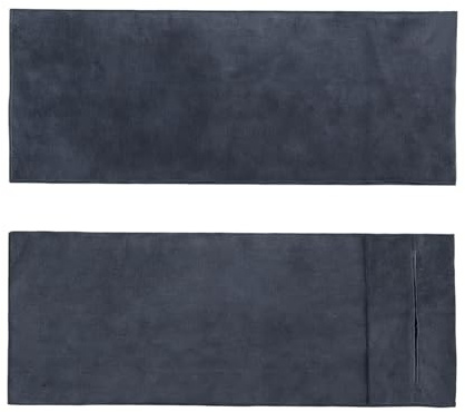 Serviette De Transpiration Pour Salle Sport – 48 Pouces, Serviette Fitness En Microfibre À Haute Capacité D'absorption, À Séchage Rapide, Avec Poche Zippée | Tapis De Yoga Et Housse Banc Pour